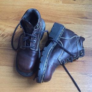Dr. Martens brown leather!!